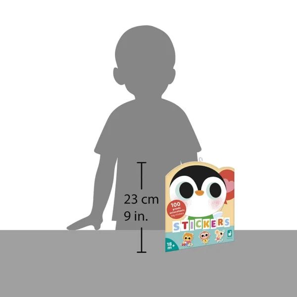 100 ADESIVI IN FOGLI - PICCOLI ANIMALI