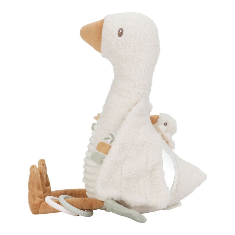 LD8431-Baby-Goose-multi-attivit Activity Cuddle Toy Little Goose GRS